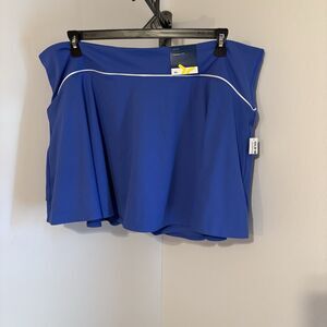 Old Navy Royal Blue Women's Skort with White Piping